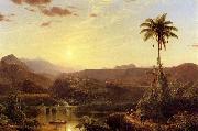 Frederic Edwin Church The Cordilleras Sunrise oil on canvas